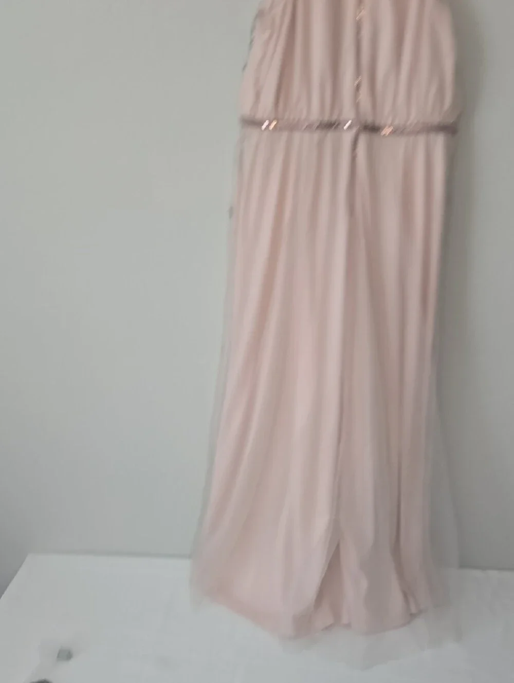 GB girls Pink Sequin Star Halter Formal Dress